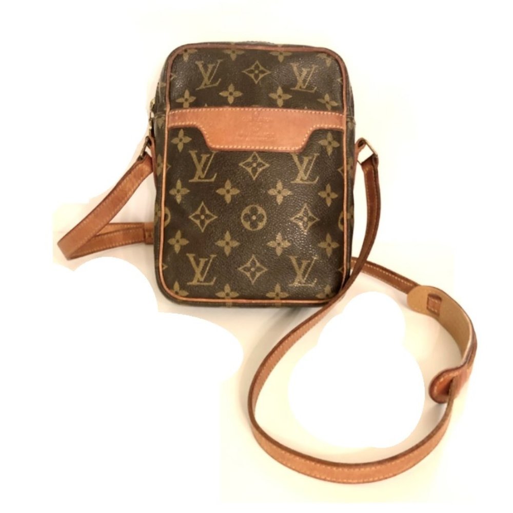 *AUTH* Louis Vuitton Danube Monogram Canvas Bag